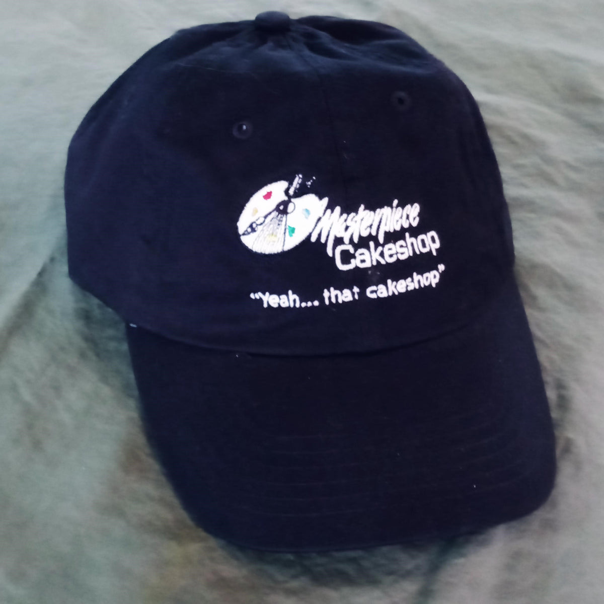 Navy Blue Ball Cap – Masterpiece Cakeshop